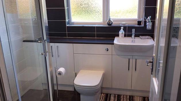 New bathroom Tranent, East Lothian