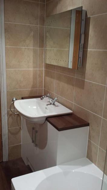 Bathroom renovation Tranent, East Lothian